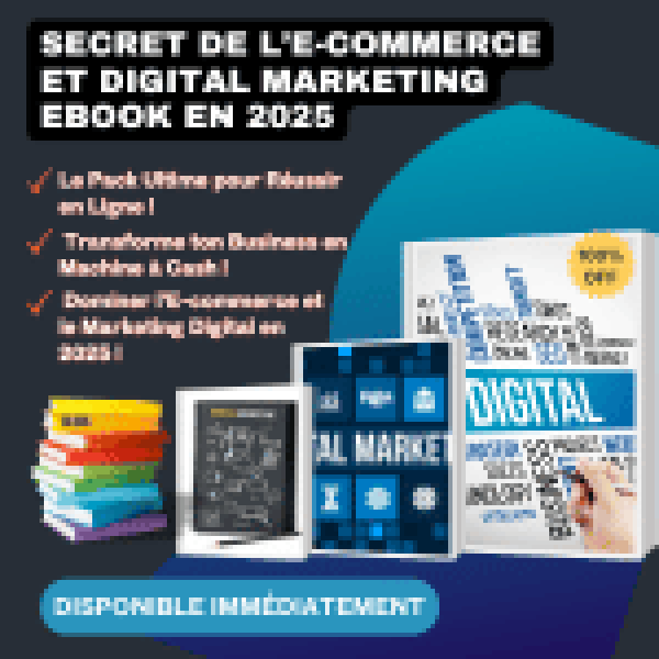 Pack de 40 ebook pour réussir l’e-commerce , le marketing digital en 2025